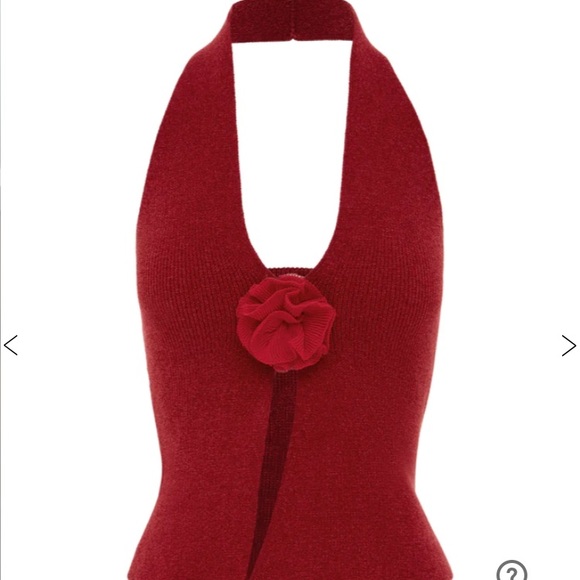 With jean rose top / red - Picture 5 of 8